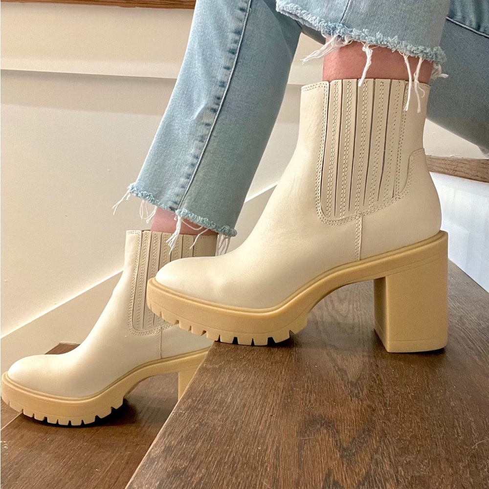 Dolce Vita cream booties